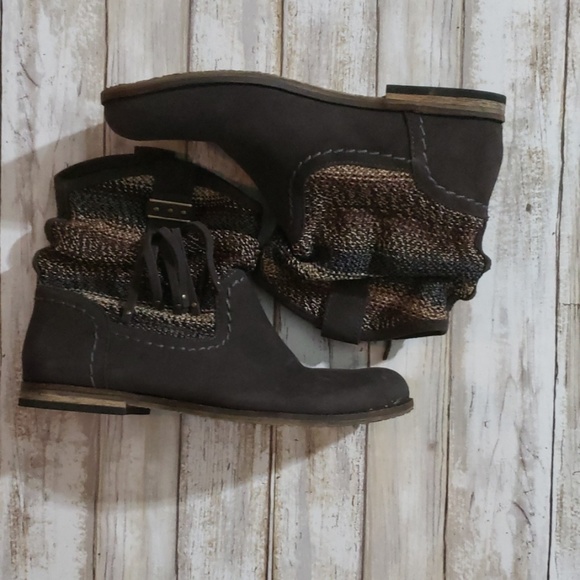 THE SAK SLOUCHY KNITTED FRINGE BOOT SZ 6 - Picture 4 of 11